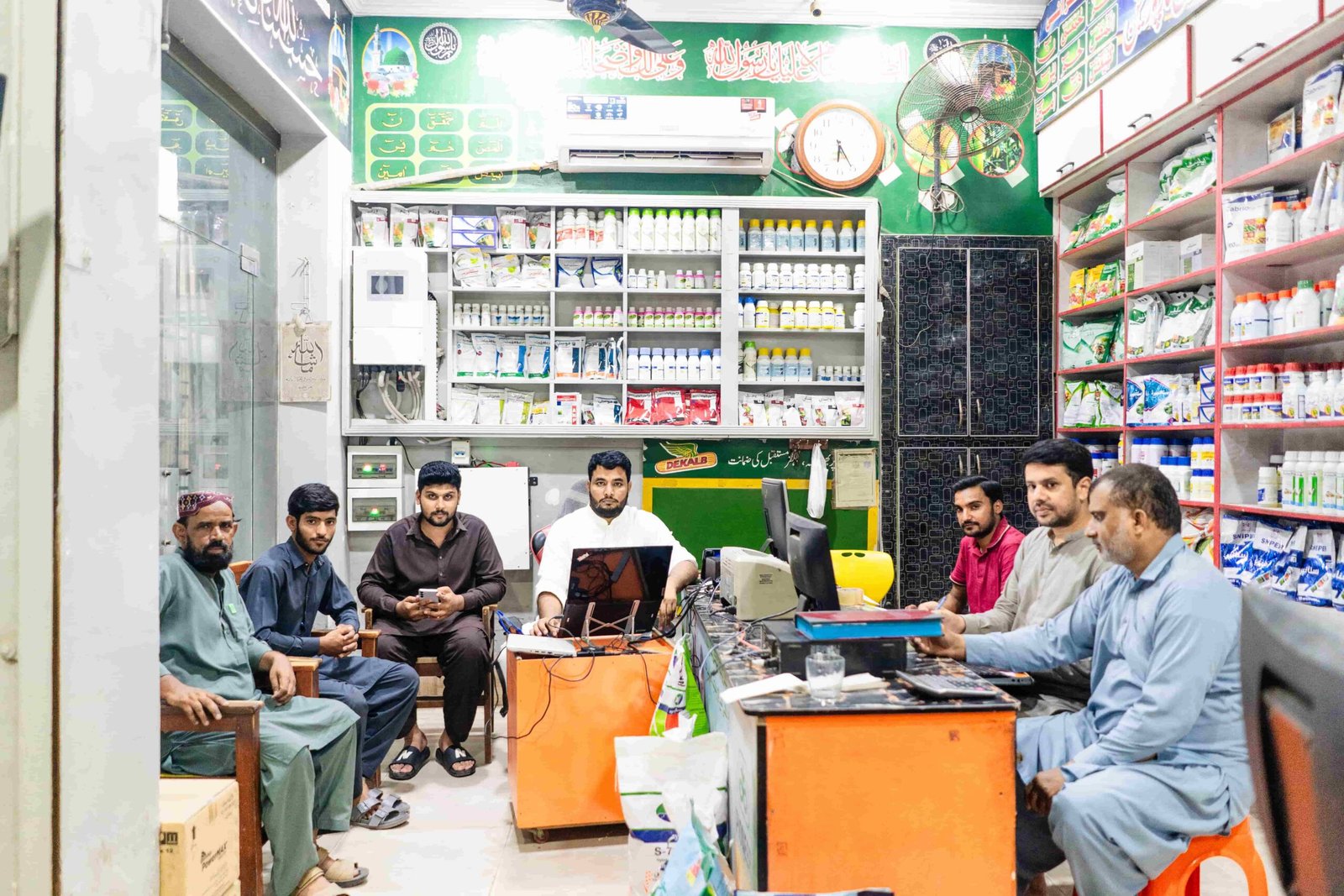 Hamdard Zarai Corporation agricultural products store in Gojra Pakistan