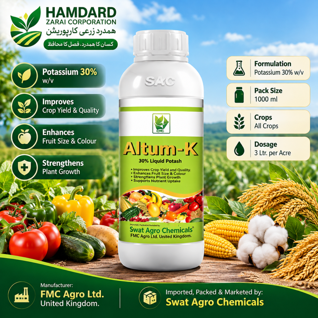 ALTUM-K 30% Liquid Potash 1000ML – 30% Potassium Fertilizer | Altum-K