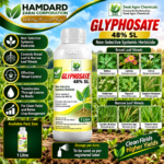 Glyphosate 48% SL 1 litre herbicide bottle