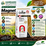Magnet Potassium Humate Solid with Humic Acid 40% and Potassium 7% soil conditioner