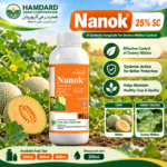 Nanok 25% SC fungicide for Downy Mildew control in melon