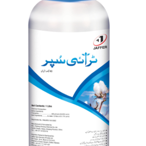 TRI-SUPER 40% EC 1L – کپاس میں گلابی سنڈی کے مؤثر کنٹرول کیلئے Insecticide | Jaffer