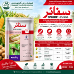 SPHIRE 16% WDG 100GM systemic insecticide for FAW and borers