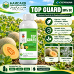 Top Guard 30% SC systemic fungicide for Powdery Mildew in melon